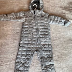 Toddler eco bunting snow jumpsuit
